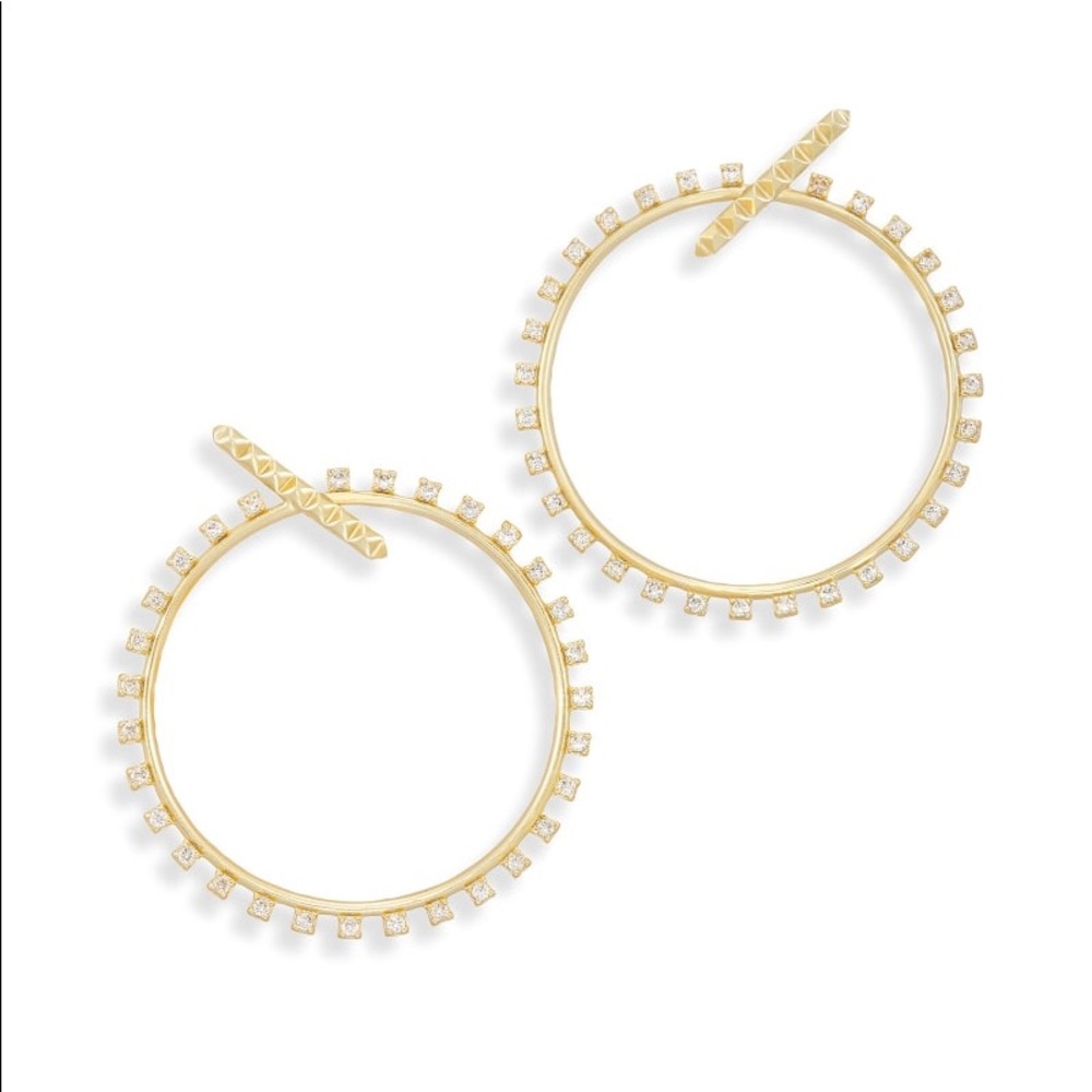 Kendra Scott Charlie Grace Hoop Earrings